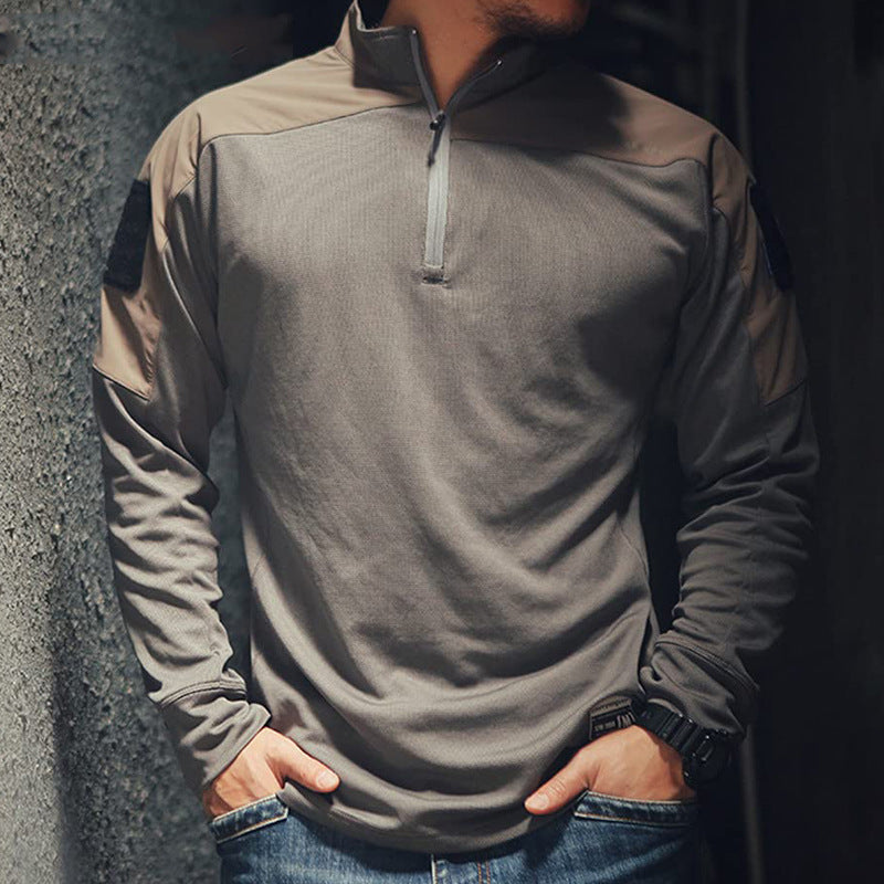 Outdoor Sports Wear for Men Breathable Training Jacket, Hoodie, Tactical Fitness Apparel