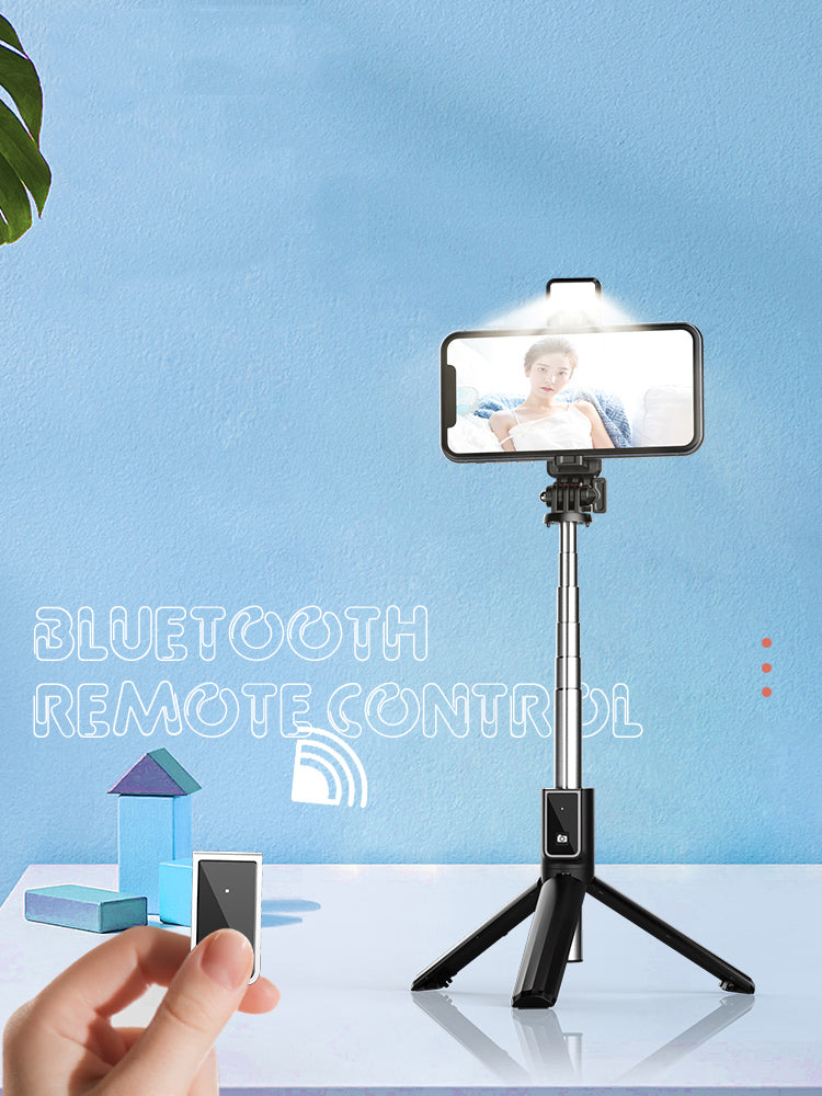 Extended P40S Bluetooth Selfie Stick Universal Live Tripod Selfie Stick for Android/iOS Mobile Phones