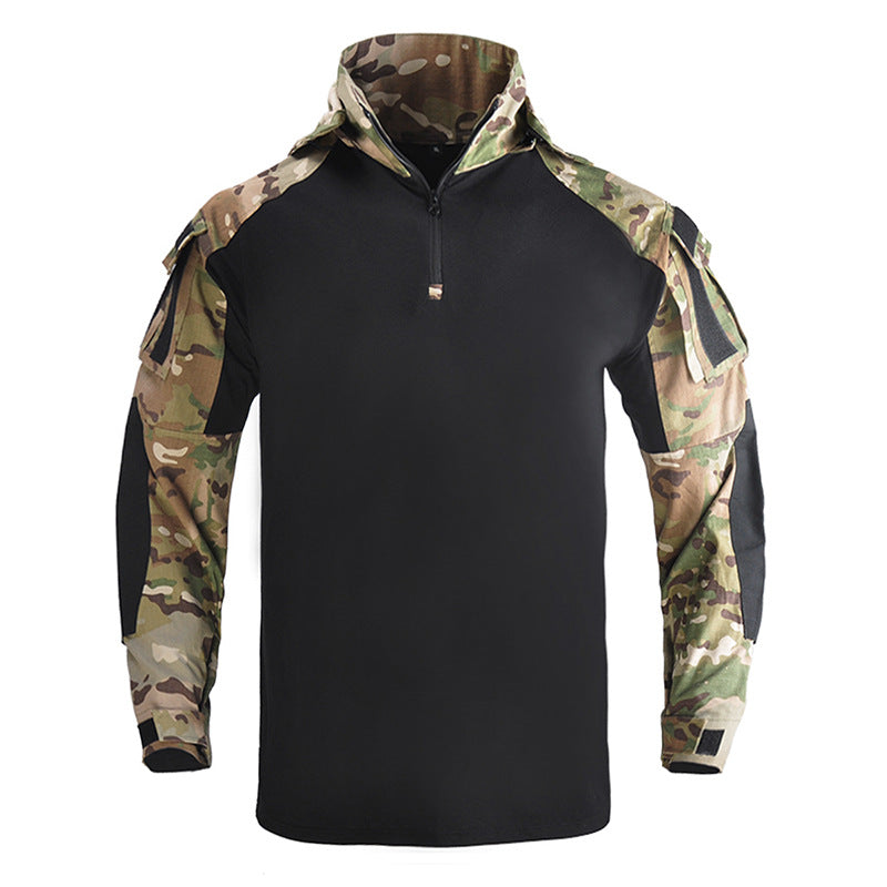 Frog suit long sleeved combat suit frog suit camouflage tactical top