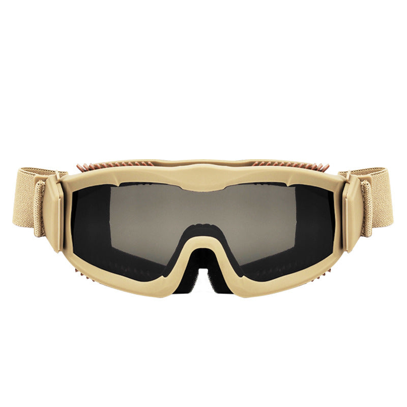 Tactical glasses anti-sand shooting goggles outdoor equipment military fans field anti-impact glasses