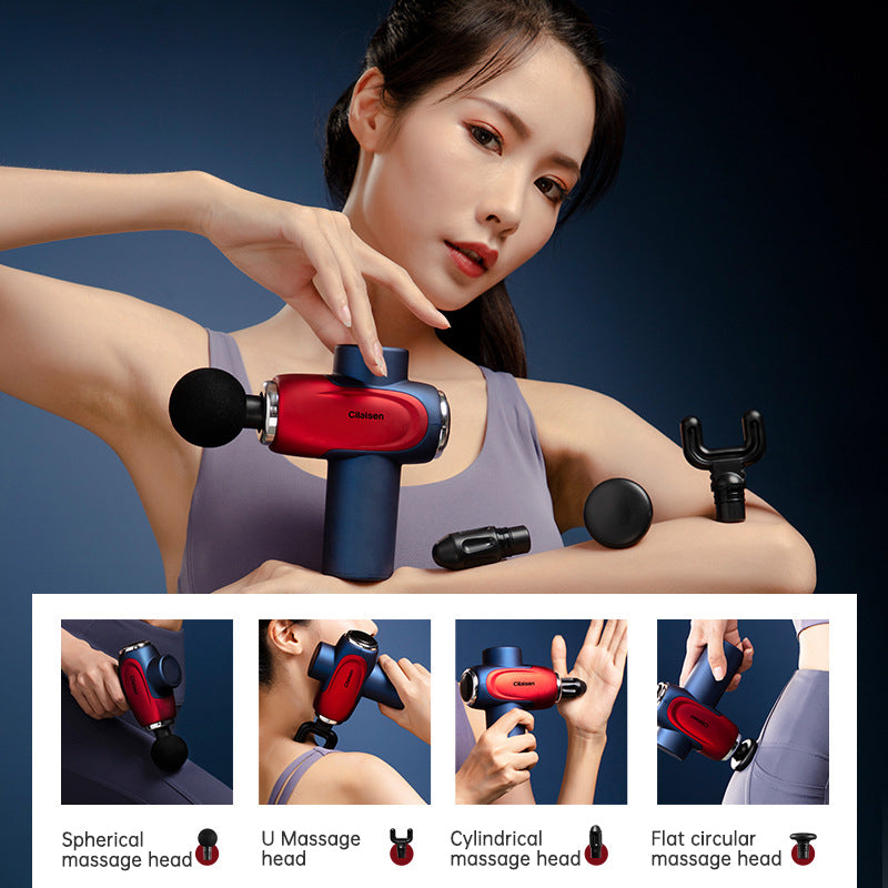 CP-F10 fascia gun muscle massager cervical muscle relaxer electric menstrual gun leg electric