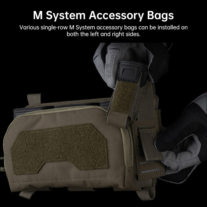Agilit Style 2nd Layer Admin Pouch: Tactical storage for multi-caliber mags, airsoft vest/plate carrier