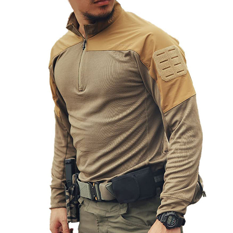 Outdoor Sports Wear for Men Breathable Training Jacket, Hoodie, Tactical Fitness Apparel