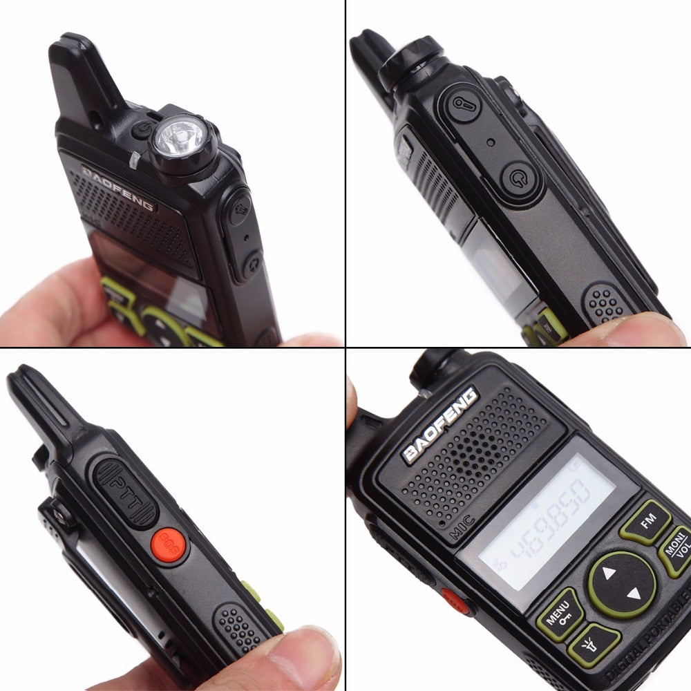 1pcs BAOFENG BF-T1 MINI Two Way Radio UHF 400-470mhz 20CH BFT1 Portable Walkie Talkie easy to carry BF T1