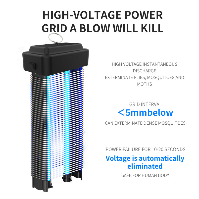 Mosquito Killer Lamp Merchant Dual-use Lamp Electric Shock UV Electric Mosquito Lamp Outdoor Suction Fly Trap Lamp Household Mosquito Killer