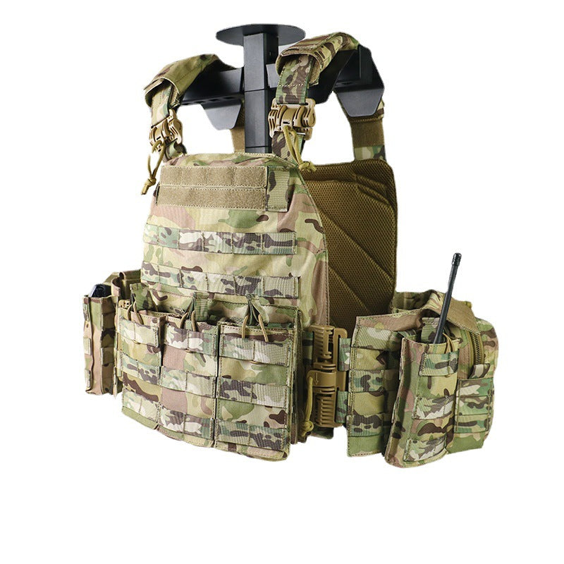 Tactical vest vest quick tear down multi-function breathable Oxford blouse field army fans as training clothes