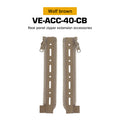 Ferro Style #10 Zipper MOLLE Panel – Tactical Rear Extension for FCPC Plate Carrier