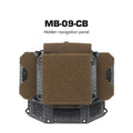 Tactical Concealed Phone Holder – Height Adjustable Foldable Navigation Board with Removable Hook & Loop Panel, Airsoft