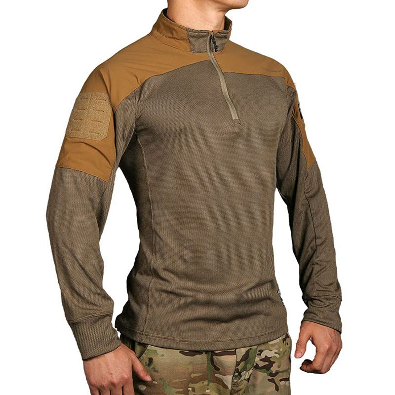 Outdoor Sports Wear for Men Breathable Training Jacket, Hoodie, Tactical Fitness Apparel