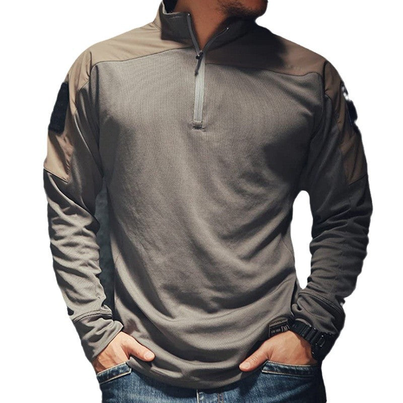 Outdoor Sports Wear for Men Breathable Training Jacket, Hoodie, Tactical Fitness Apparel