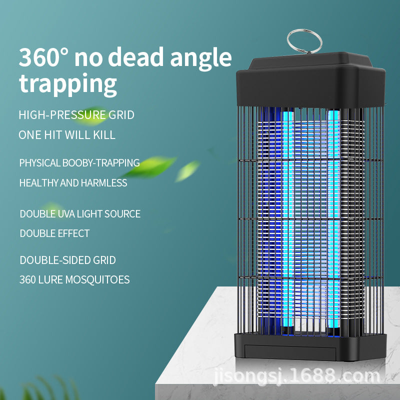 Mosquito Killer Lamp Merchant Dual-use Lamp Electric Shock UV Electric Mosquito Lamp Outdoor Suction Fly Trap Lamp Household Mosquito Killer