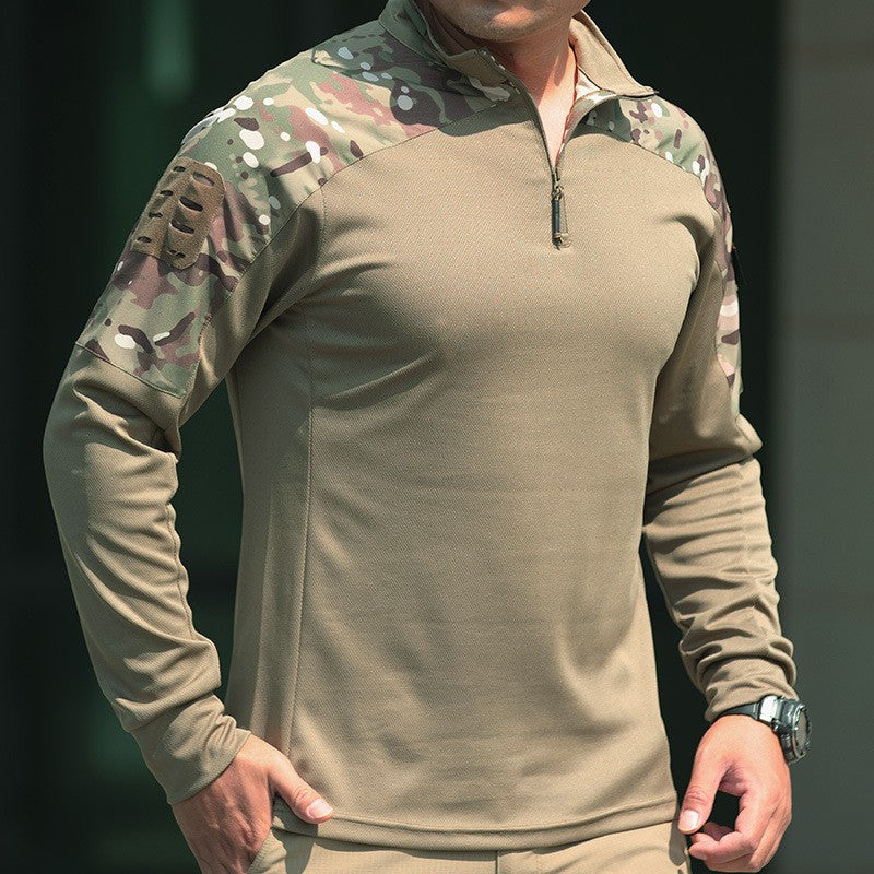 Outdoor Sports Wear for Men Breathable Training Jacket, Hoodie, Tactical Fitness Apparel