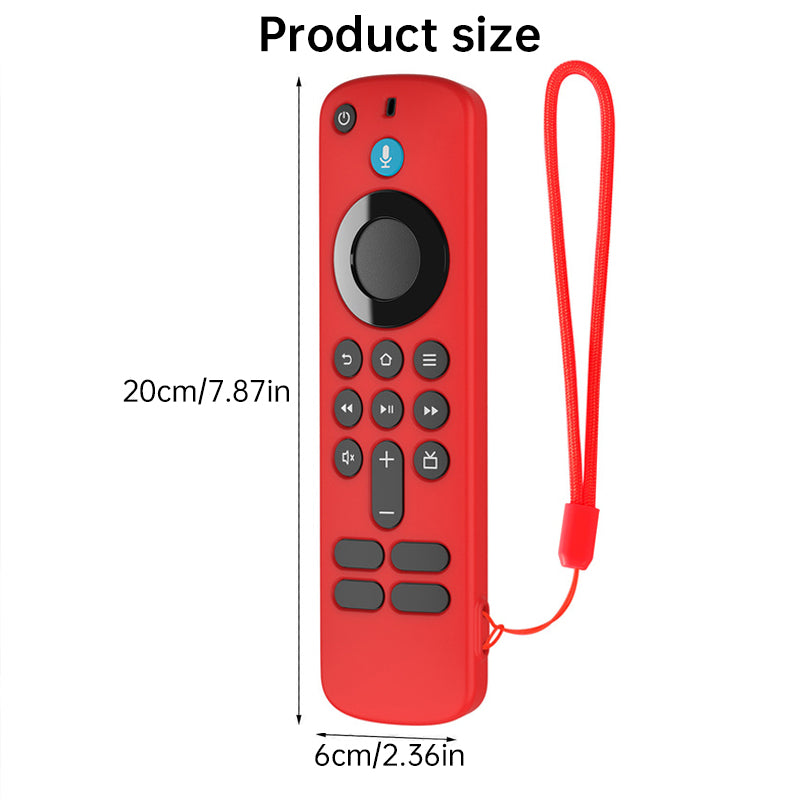 Remote Control Silicone Case for Fire TV Stick HD/4K (2025 Latest Model) - Anti-Slip, Dustproof, Shockproof Protective Cover