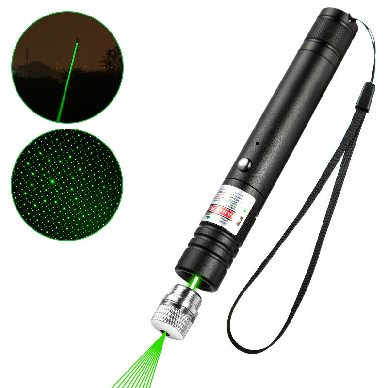 USB Direct Charging Laser Flashlight Outdoor Gypsophila High Power Long Range Laser Light