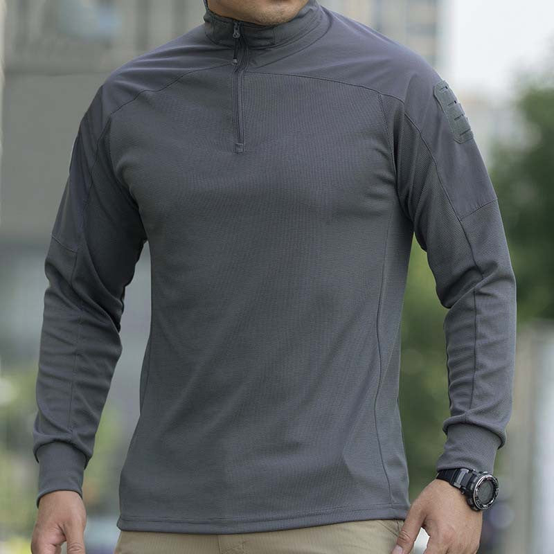 Outdoor Sports Wear for Men Breathable Training Jacket, Hoodie, Tactical Fitness Apparel