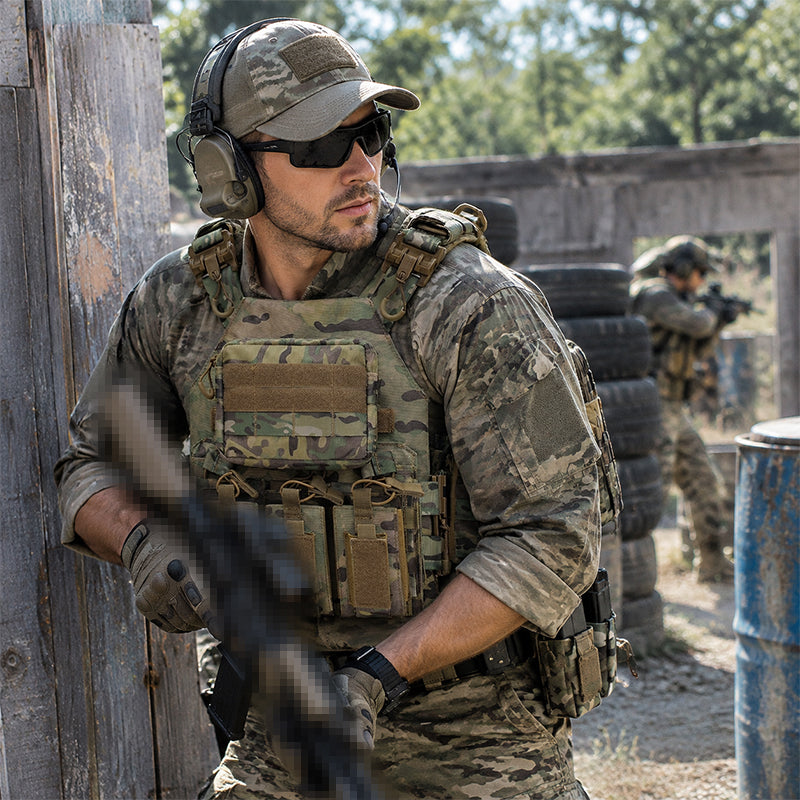 Tactical JPC Vest 1000D – Modular MOLLE Plate Carrier with Quick Release, Tactical Hunting & Airsoft Vest