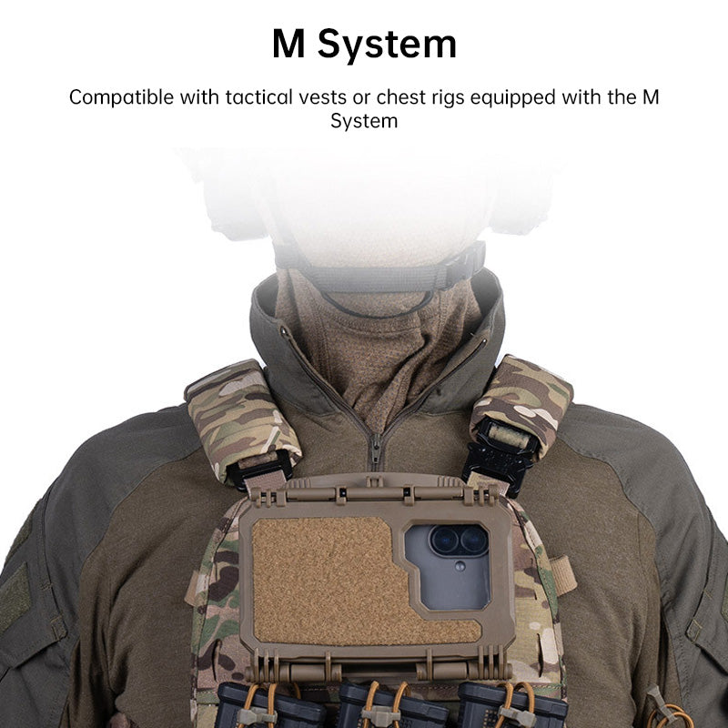 Tactical Navigation Board Storage Box V2 – For Hunting Plate Carriers, Airsoft & Training Gear