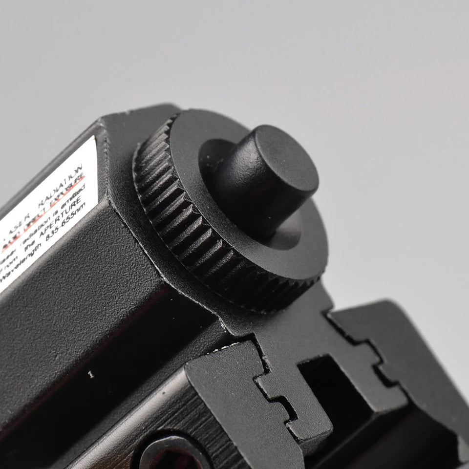 US Red Dot Laser Sight for Picatinny and Rifle with 635-655nm Adjustable 11mm/20mm Picatinny/Weaver Mount