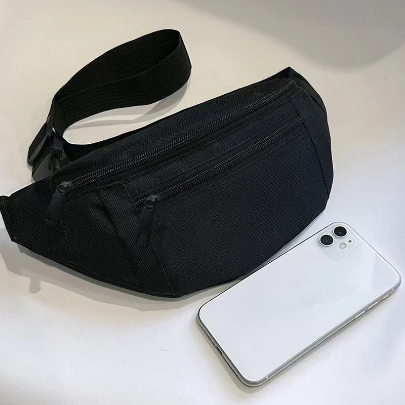 Fanny Pack Sports Festival Workout Traveling Running Large Crossbody Casual Hands-Free Wallets Waist Pack Phone Bag 2040