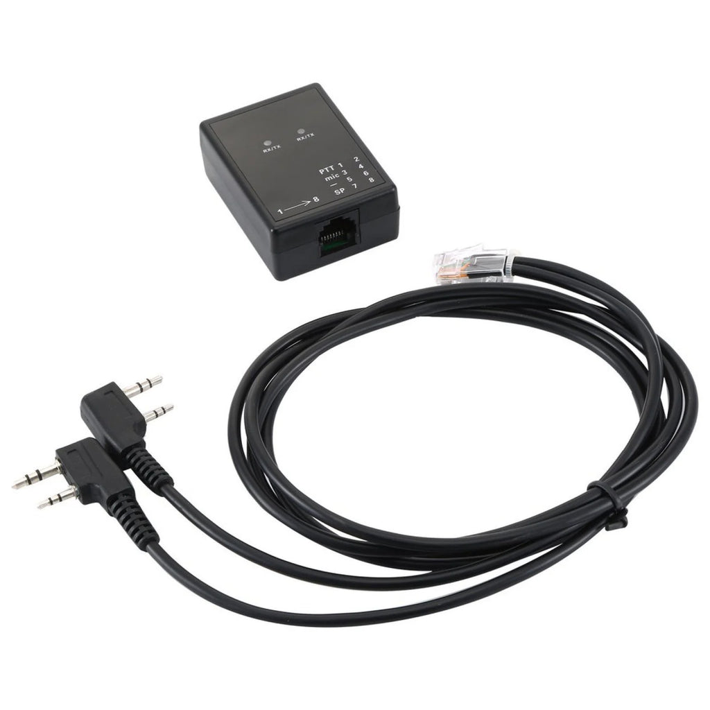 For Baofeng Walkie Talkie Repeater Box K-Plug Two-Way Relay RX/TX for Baofeng UV-5R Bidirection Radio U-V V-U Cross Band
