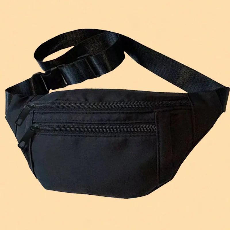 Fanny Pack Sports Festival Workout Traveling Running Large Crossbody Casual Hands-Free Wallets Waist Pack Phone Bag 2040