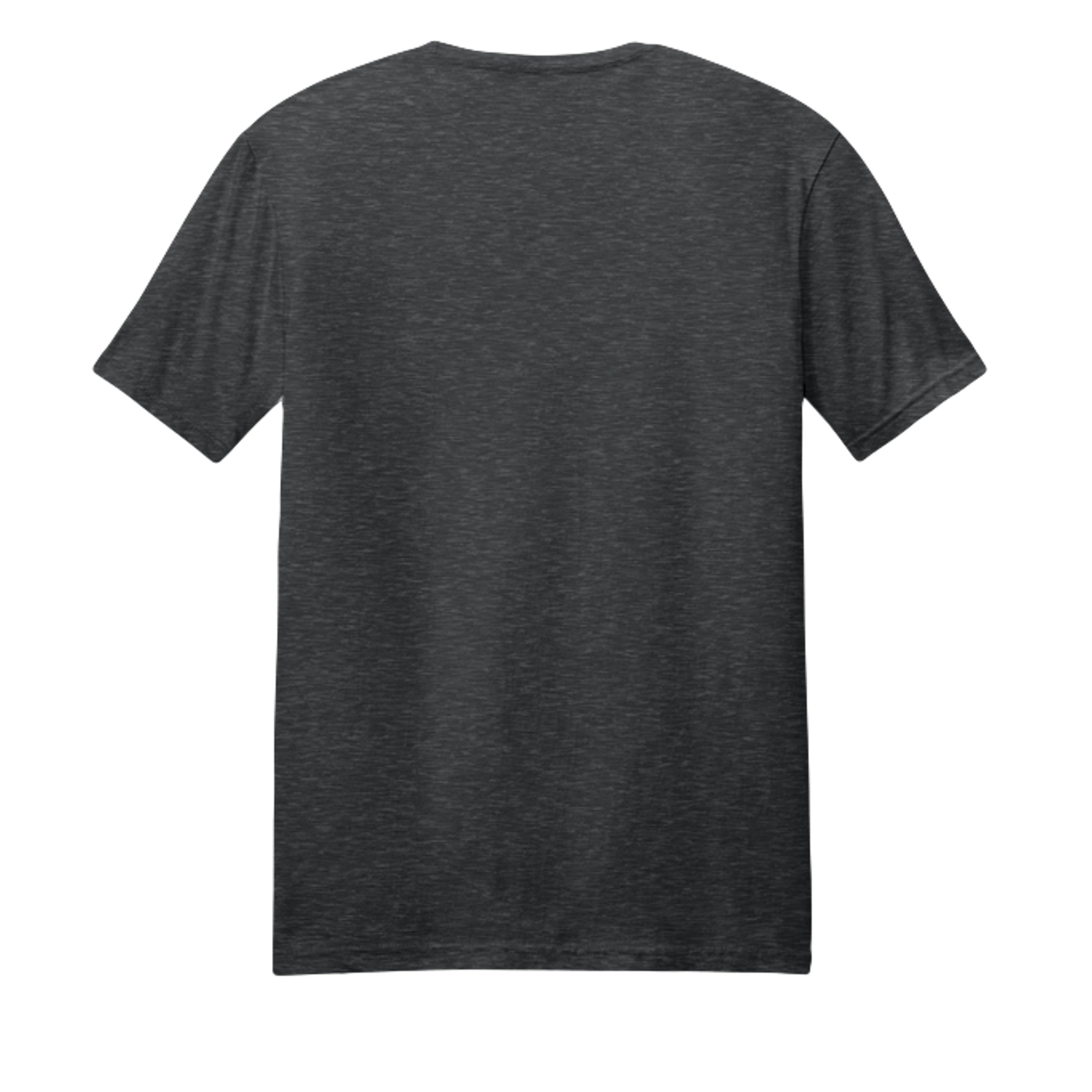 Solid Black Tri Blend - 254 - BACK