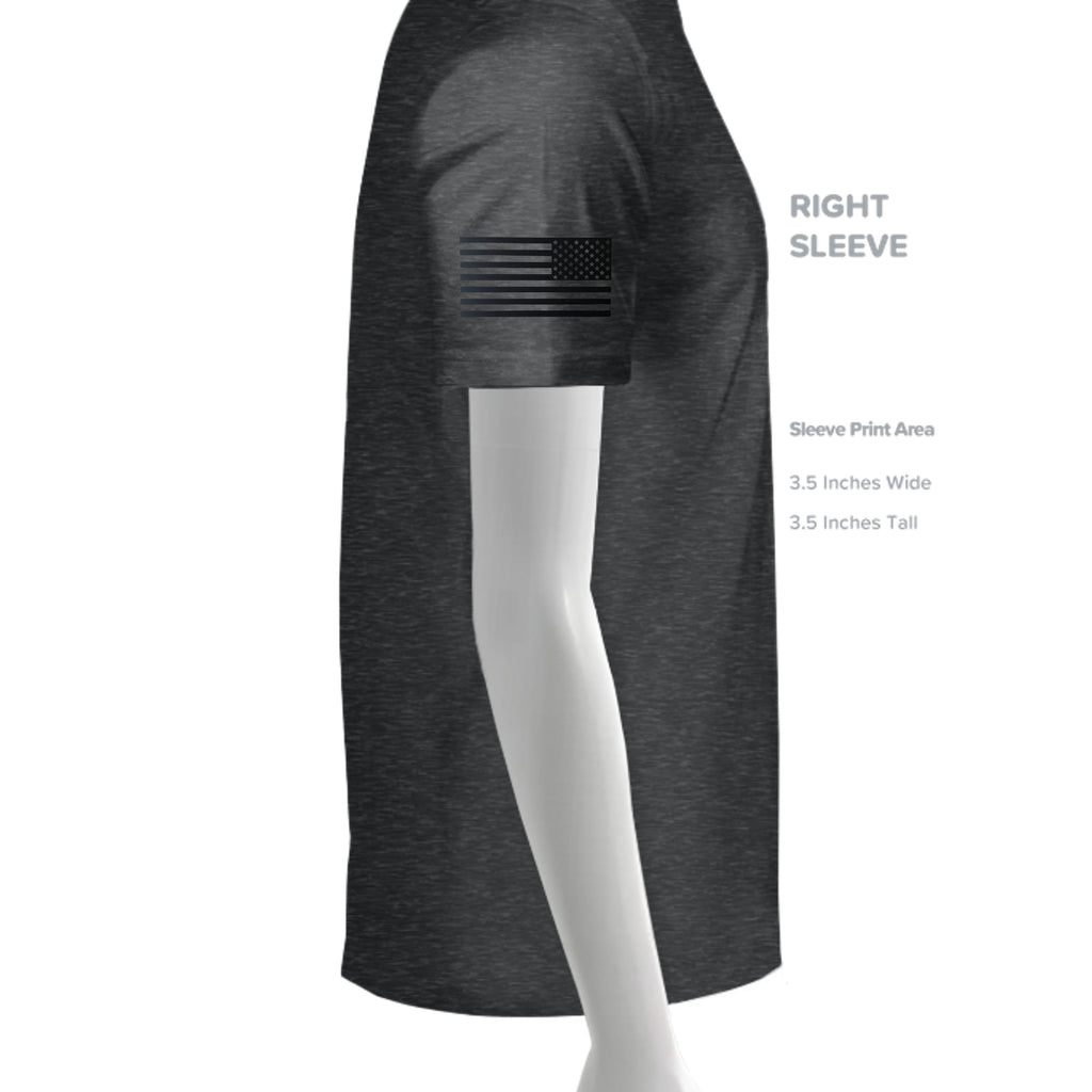 Solid Black Tri Blend - 254 - SLEEVE_RIGHT