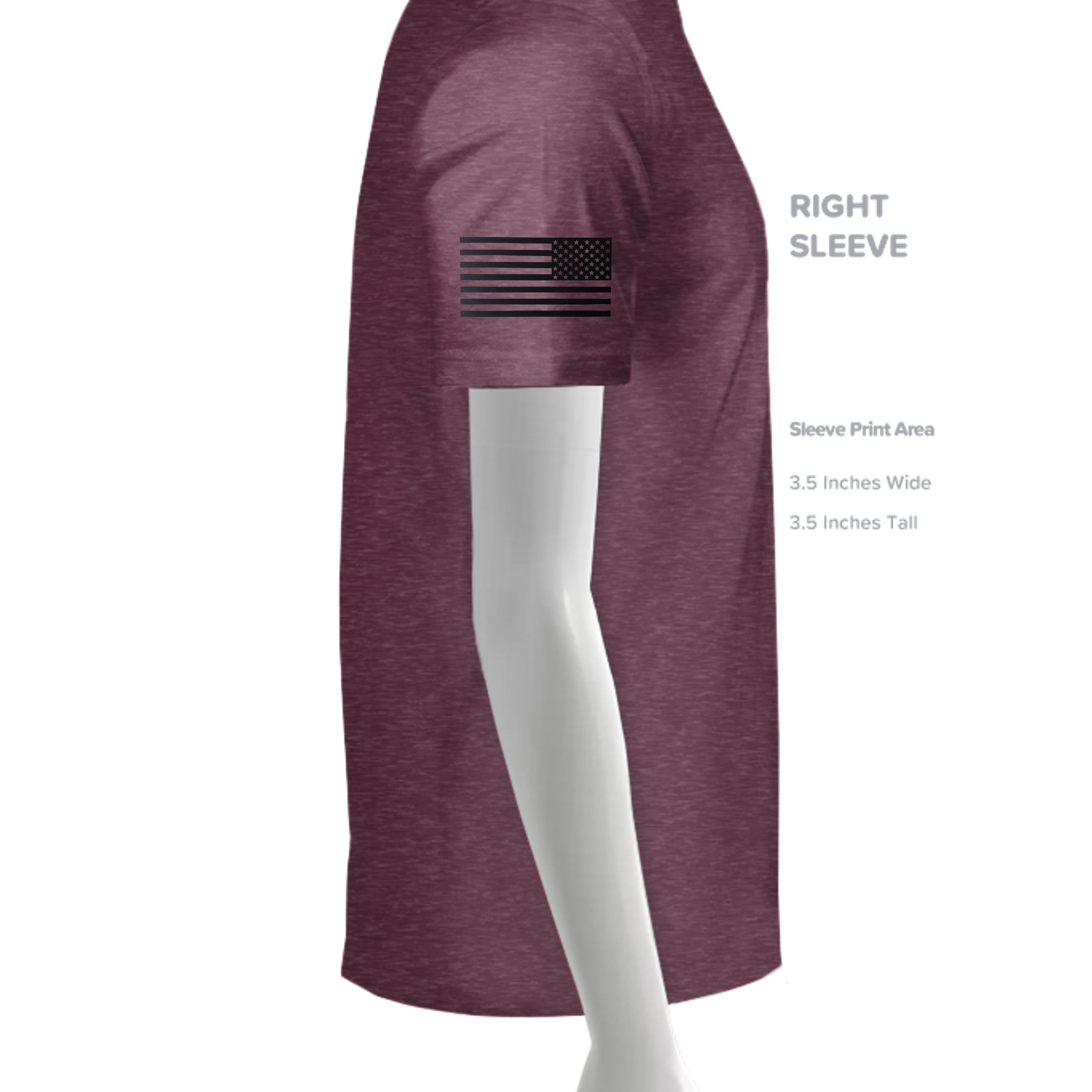 Berry Tri Blend - 254 - SLEEVE_RIGHT