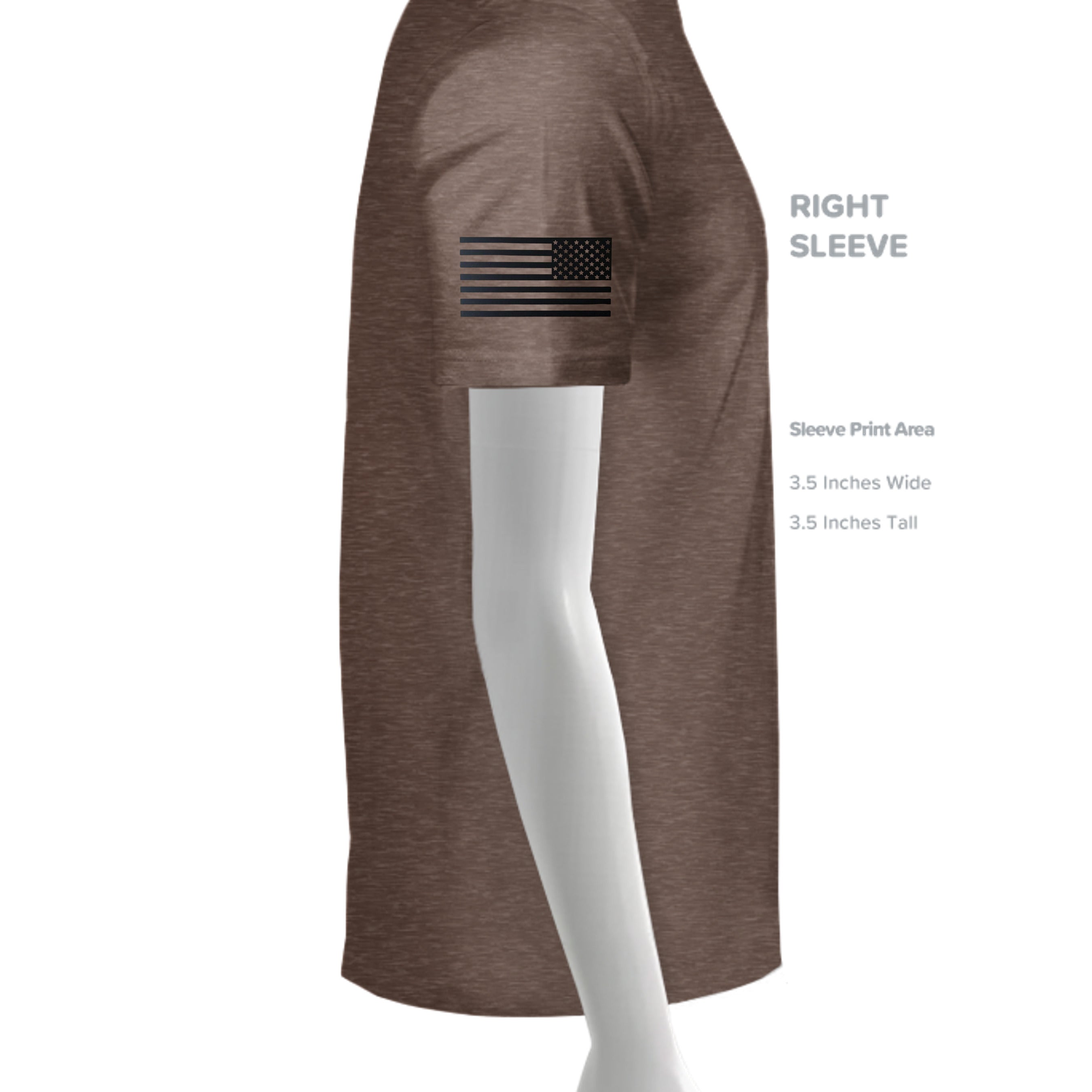 Mocha Tri Blend - 254 - SLEEVE_RIGHT
